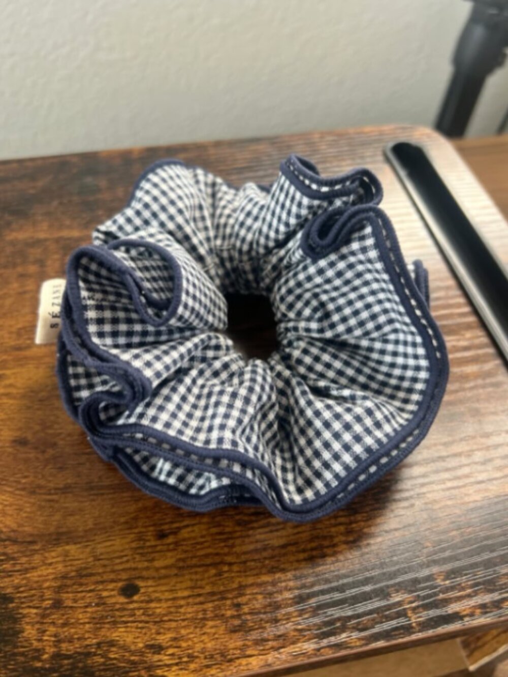 Scrunchie Sezane Blue And White